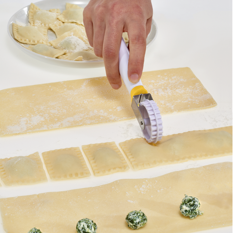 Metaltex Ravioli and Pastry Crimper Wheel - Al Makaan Store