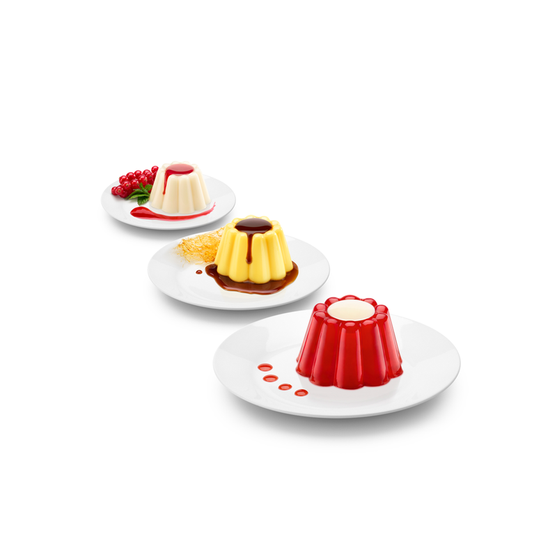 Metaltex Dolceforno Set of 4 Custard Moulds - Al Makaan Store