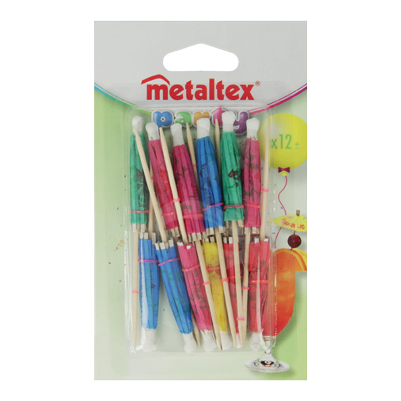 Metaltex Set of 12 Parasol Picks - Al Makaan Store