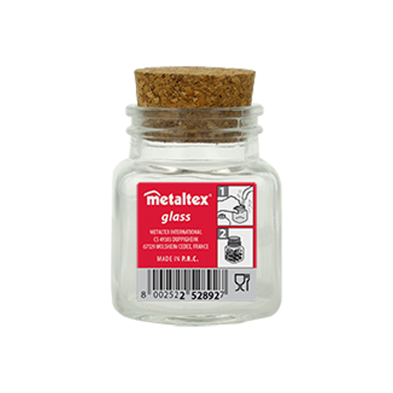 Metaltex Shake Line Multipurpose Glass Jar - Al Makaan Store