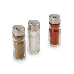 Metaltex Shake Line Salt & Pepper Spice Shaker 40 ml - Al Makaan Store