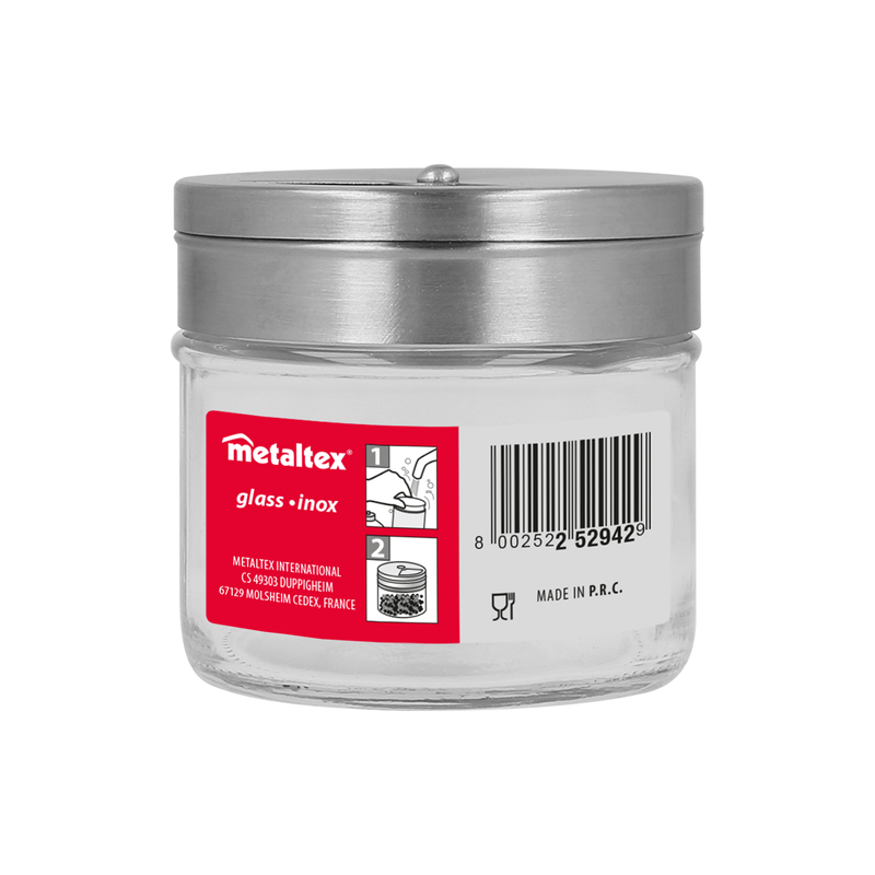 Metaltex Shake Line Salt & Pepper Spice Shaker 100 ml - Al Makaan Store