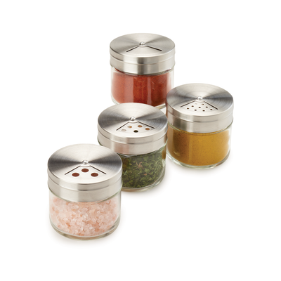 Metaltex Shake Line Salt & Pepper Spice Shaker 100 ml - Al Makaan Store