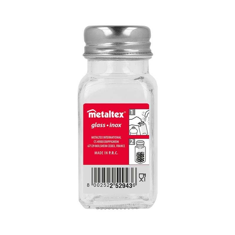Metaltex Shake Line Salt & Pepper Spice Shaker 75 ml - Al Makaan Store