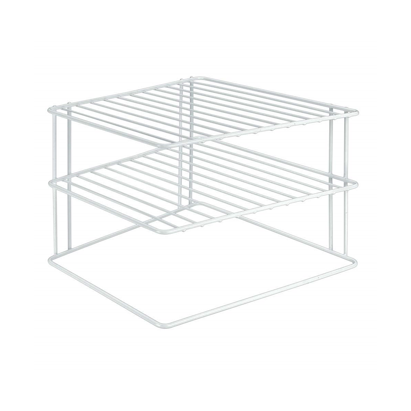 Metaltex Silos 2 Tier Corner Rack - Al Makaan Store