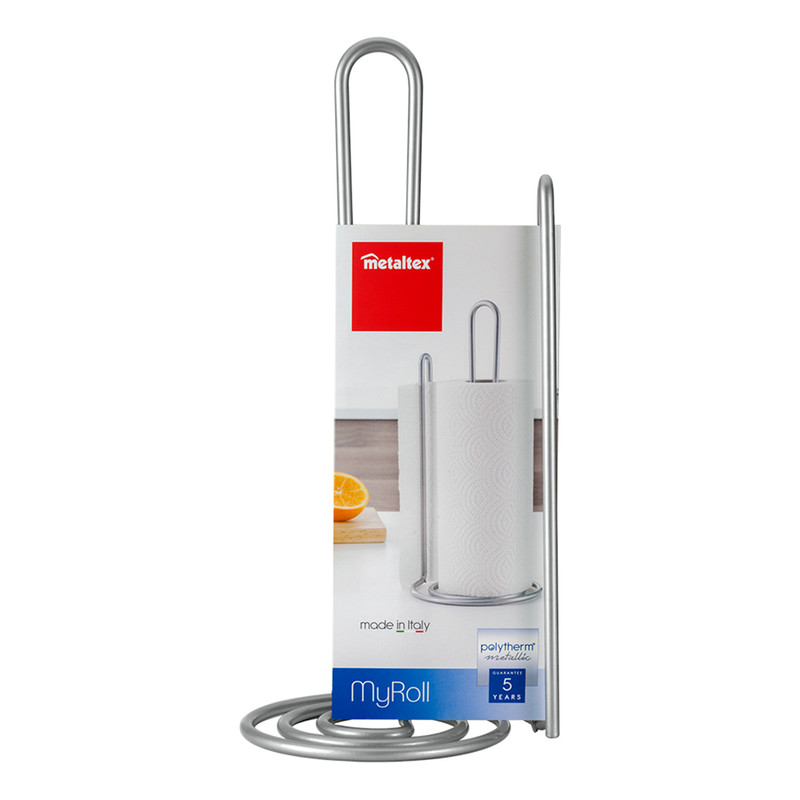 Metaltex My-Roll Vertical Kitchen Paper Holder - Al Makaan Store