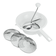 Metaltex Spring Polypropylene Food Mill With 3 Discs - Al Makaan Store