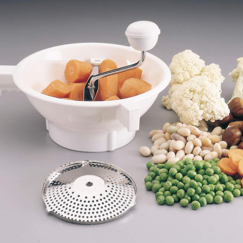 Metaltex Spring Polypropylene Food Mill With 3 Discs - Al Makaan Store