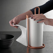 Metaltex My-Roll Copper Vertical Kitchen Paper Holder - Al Makaan Store