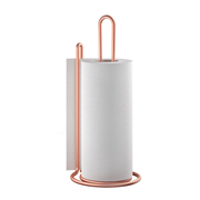 Metaltex My-Roll Copper Vertical Kitchen Paper Holder - Al Makaan Store