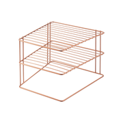 Metaltex Palio Copper 2 Tier Corner Rack - Al Makaan Store