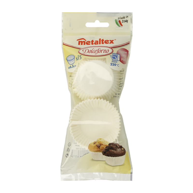 Metaltex Dolceforno Set of 75 Baking Paper Cups - Al Makaan Store