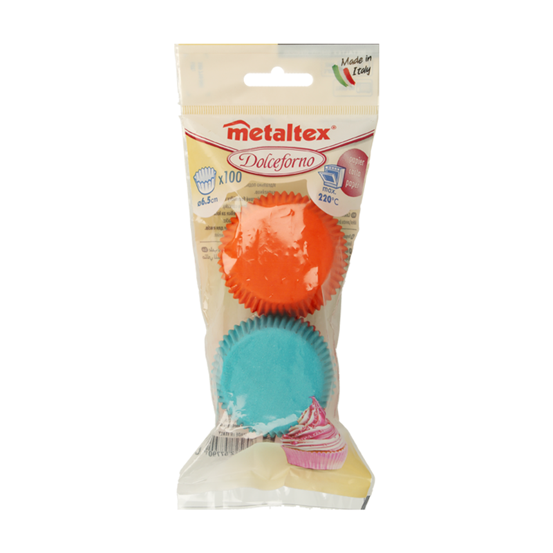 Metaltex Dolceforno Set of 100 Baking Paper Cups - Al Makaan Store