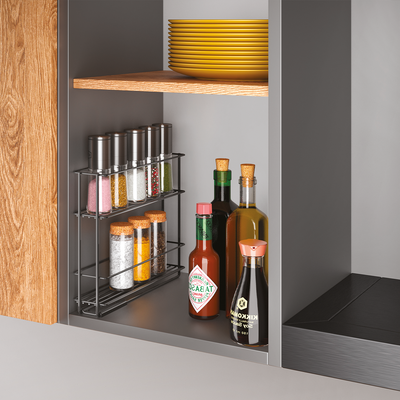 Metaltex In & Out Lava Sliding Spice Rack - Al Makaan Store
