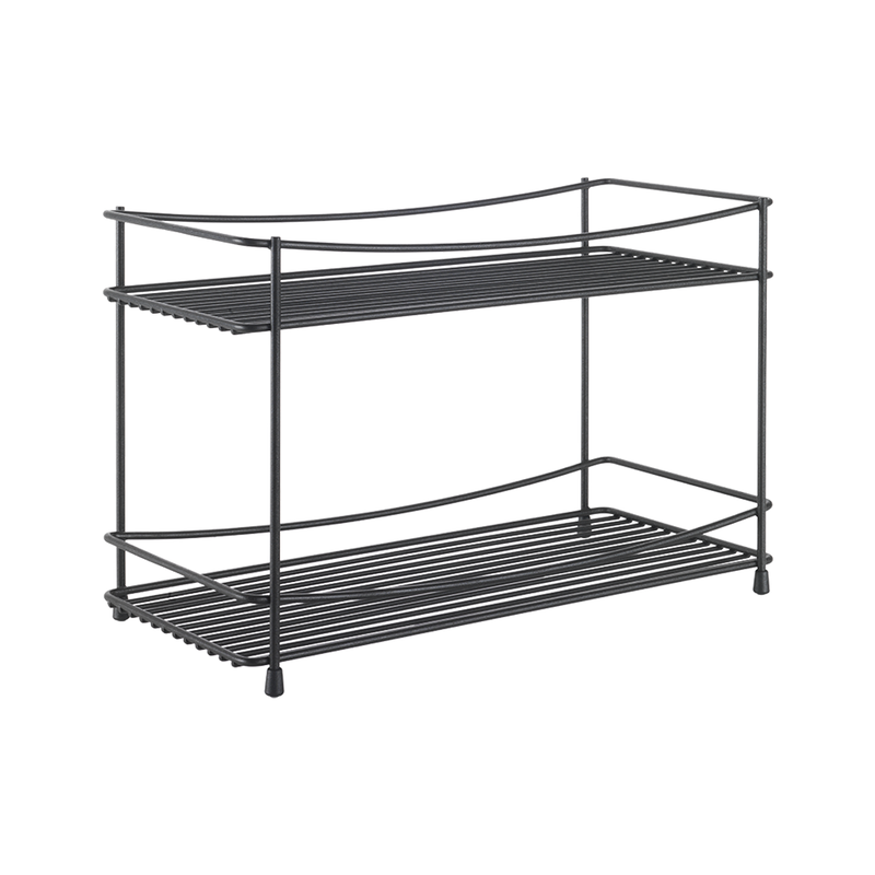 Metaltex Oregano-2 Lava 2-Tier Storage Rack - Al Makaan Store