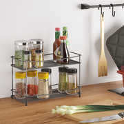 Metaltex Oregano-2 Lava 2-Tier Storage Rack - Al Makaan Store