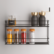 Metaltex Pepito Lava 2 Tier Spice Rack - Al Makaan Store