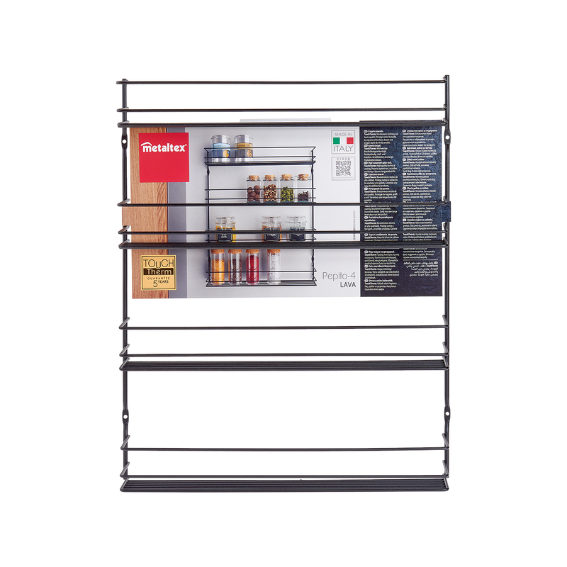 Metaltex Pepito Lava 4 Tier Spice Rack - Al Makaan Store