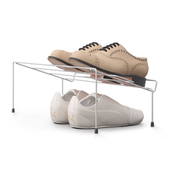 Metaltex Set of 2 Cipok-2 Double Level Shoe Organizer - Al Makaan Store