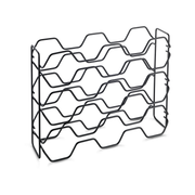 Metaltex Hexagon Lava Wine Rack - 15 Bottles - Al Makaan Store
