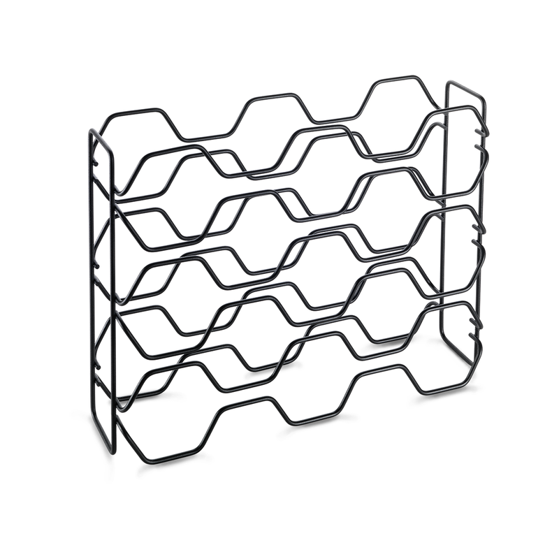 Metaltex Hexagon Lava Wine Rack - 15 Bottles - Al Makaan Store