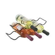 Metaltex Wave-20 Lava Set of 2 Wine Bottle Holder - Al Makaan Store