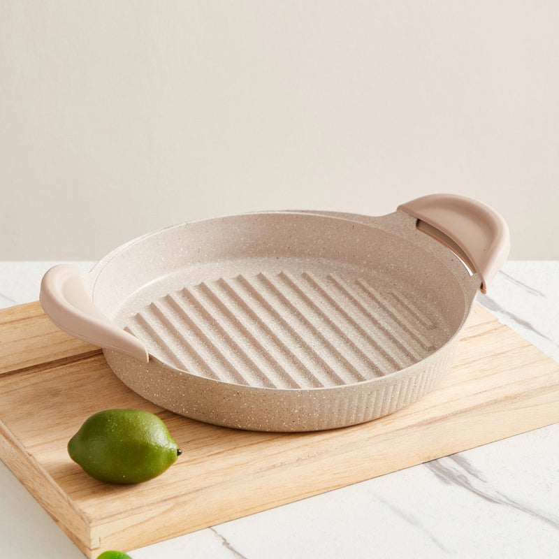 Vague Shallow Grill Pan 28 cm - Al Makaan Store