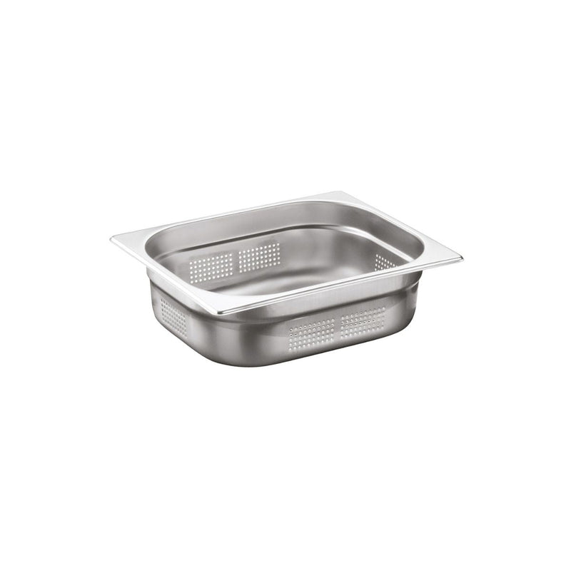 Ozti Stainless Steel Perforated Gastronorm Container GN 1/2-200 mm