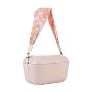 An image of a yellow flower-patterned strap designed for the Polarbox 20L & 12L cooler box. The strap can be easily interchanged to match different styles or preferences.