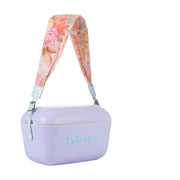 Image of a Polarbox Flower Cyan Interchangeable Strap. The strap is designed for use with a 20L and 12L Cooler Box.