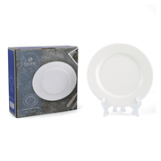 Porceletta 6 Piece Ivory Flat Plates Set - Al Makaan Store