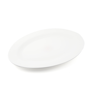 Porceletta 3 Piece Ivory Oval Plates Set - Al Makaan Store