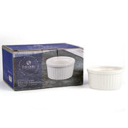 Porceletta 6 Piece Ivory Lined Ramakins 9 cm Set - Al Makaan Store
