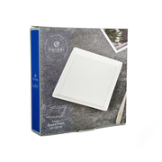 Porceletta 3 Piece Ivory Square Plates Set - Al Makaan Store