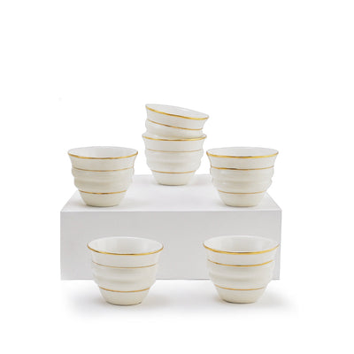 Artivira Porcelain 12 Pieces Cawa Cup Set - Al Makaan Store