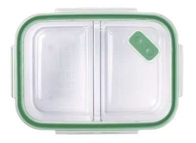 Snips Tritan Renew Airtight Rectangular Lunch Box with two Compartments 800 ml - Al Makaan Store