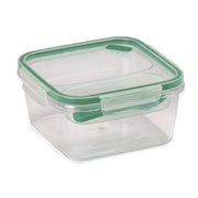 Snips Tritan Renew Airtight Square Lunch Box 1.4 Liter with Fork & Knife - Al Makaan Store
