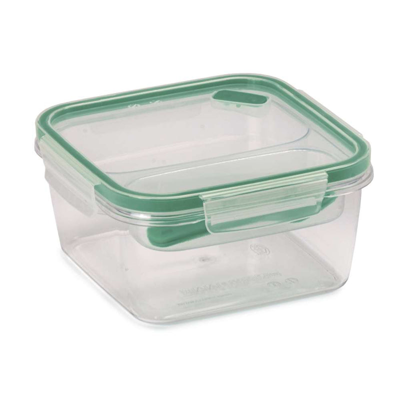 Snips Tritan Renew Airtight Square Lunch Box 1.4 Liter with Fork & Knife - Al Makaan Store