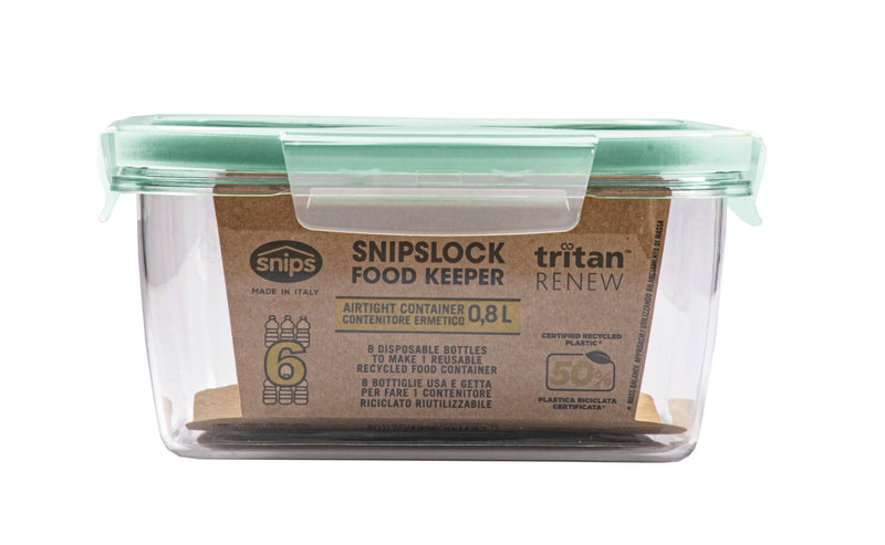 Snips Tritan Renew Square Food Container - Al Makaan Store