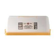 Snips Transparent & Yellow Plumcake Keeper 34.4 cm - Al Makaan Store