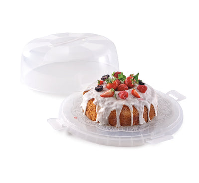 Snips Delice White Cake Holder 28 cm x 9 cm - Al Makaan Store