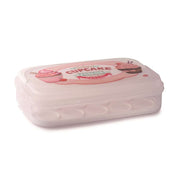 Snips Vintage White Cupcake Holder & Carrier 7 Liter - Al Makaan Store