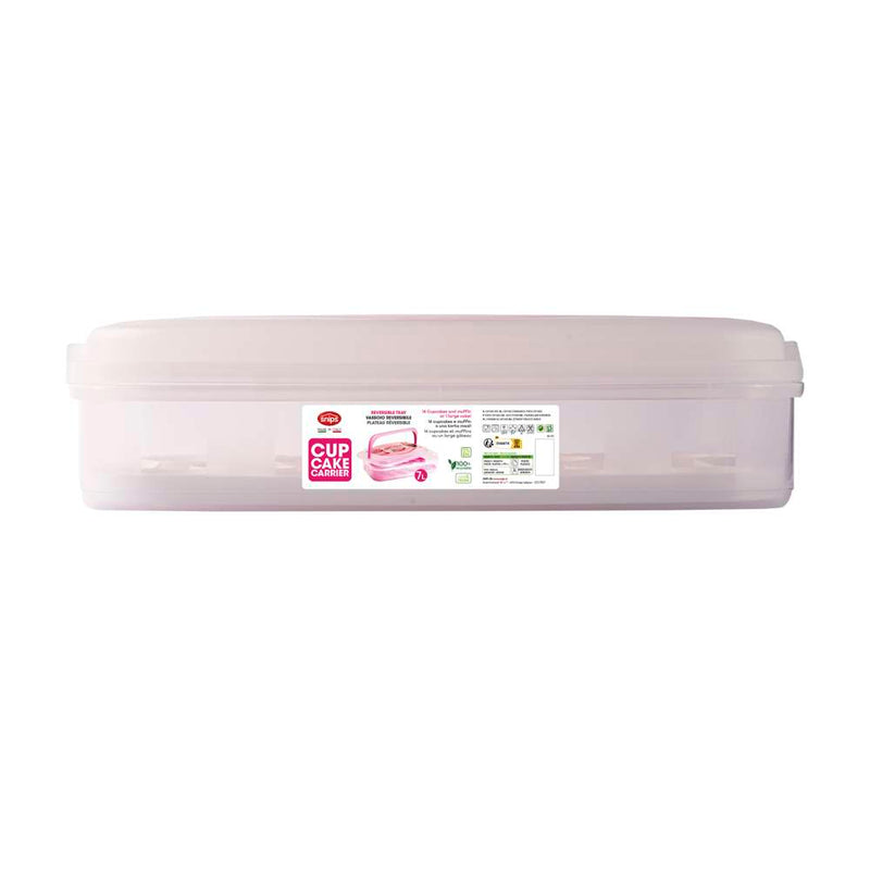 Snips Vintage White Cupcake Holder & Carrier 7 Liter - Al Makaan Store