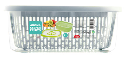Snips Aroma Vegetables & Fruits Keeper 4 Liter - Al Makaan Store