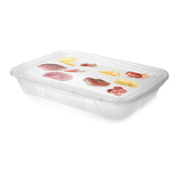 Snips 2 Pieces Fresh Rectangular Container 1.5 Liter Set - Al Makaan Store