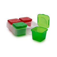 Snips 4 Pieces Frozen Sauce & Herb Small Single and Portion Containers  100 ml - Al Makaan Store