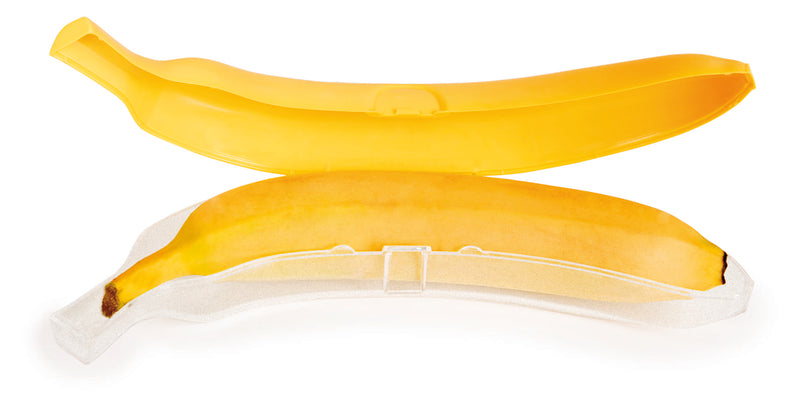 Snips Transparent Yellow Banana Guard 25 cm x 5.5 cm x 5.5 cm - Al Makaan Store