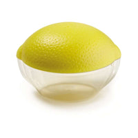 Snips Polystyrene Transparent Yellow Lemon Keeper 12 cm x 9.5 cm x 9 cm - Al Makaan Store