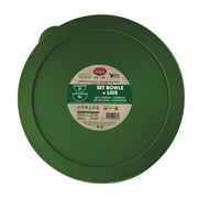 Snips Polystyrene Green Salad Bowl with Lid  23.5 cm - Al Makaan Store