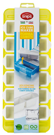 Snips Ice Cube Maker, Assorted Blue & Yellow Colors - Al Makaan Store